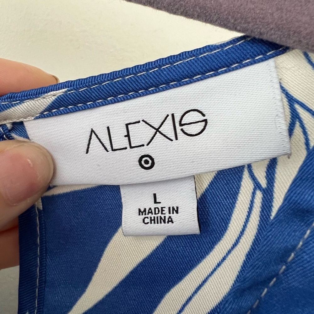 Alexis Blue Dress - Picture 2 of 3